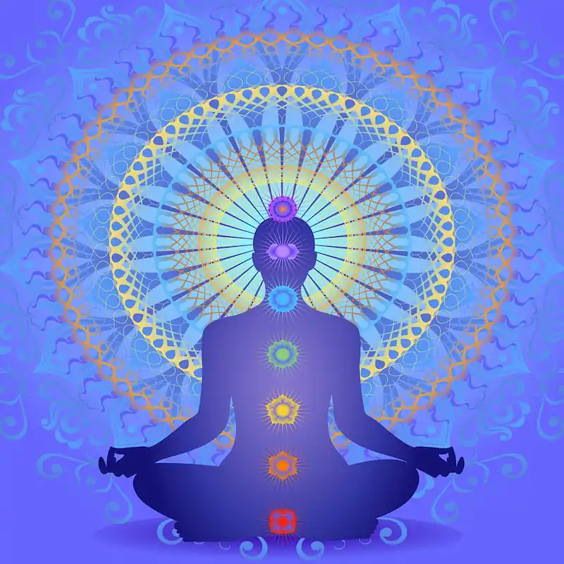 Position de Yoga zen et bienfaits des soins énergétiques